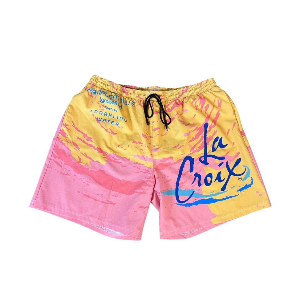 Special Edition - La Croix Swim Trunks Men 38 Pamplemousse Grapefruit